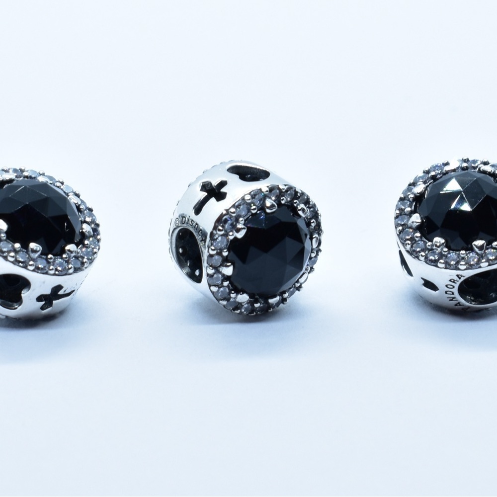 PANDORA Disney Charm Evil Queen's Black Magic Silver #140